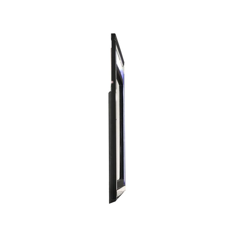 Kya 38 x 50 Vanity Dresser Mirror with Built In LED Lighting, Glam Black