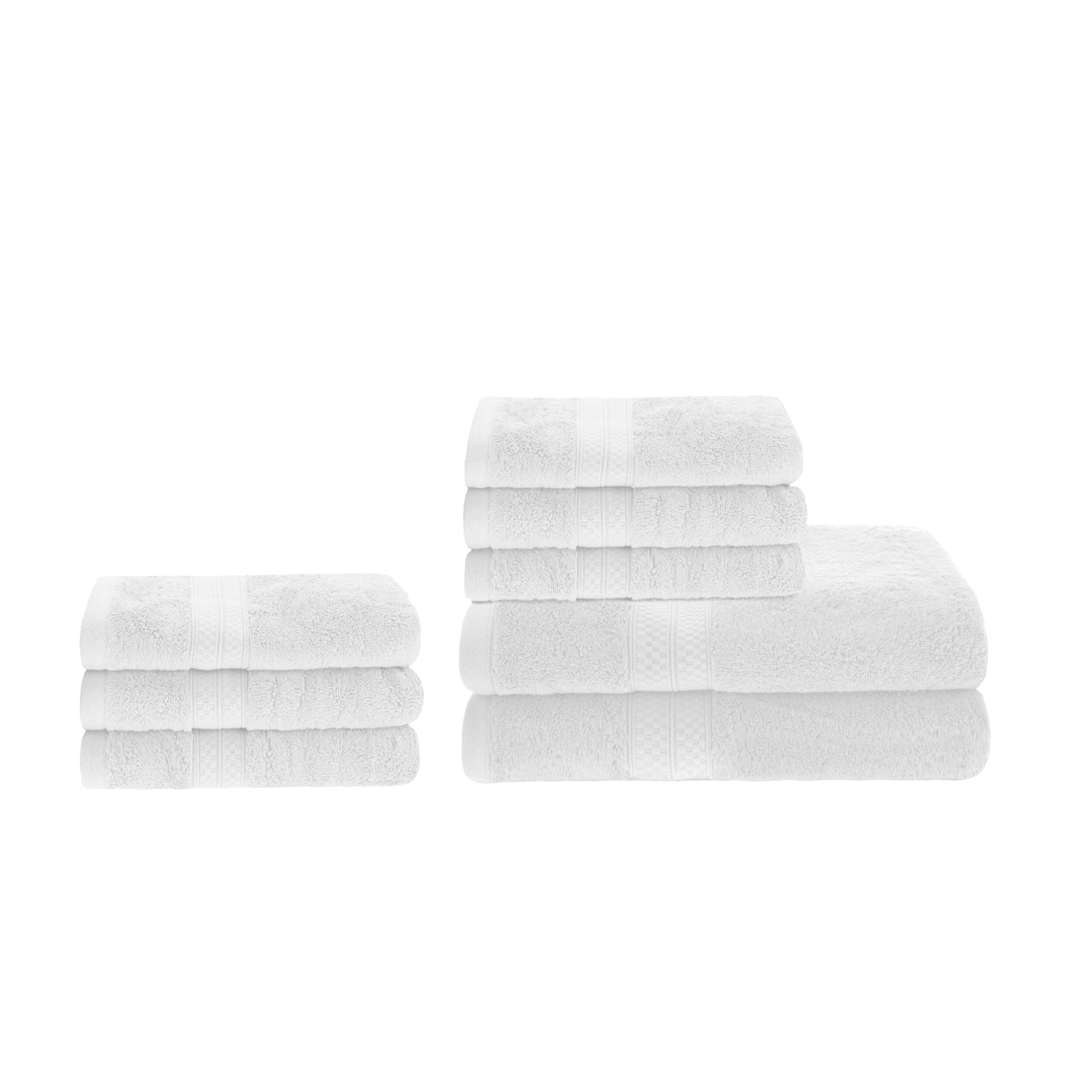 Luxury 8-Piece Towel Set with 2 Bath and 6 Hand Towels-image