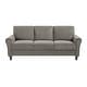 preview thumbnail 16 of 49, Fremont & Park Diboli Chenille 3-Piece Living Room Set - Wood Finish Exposed Feet
