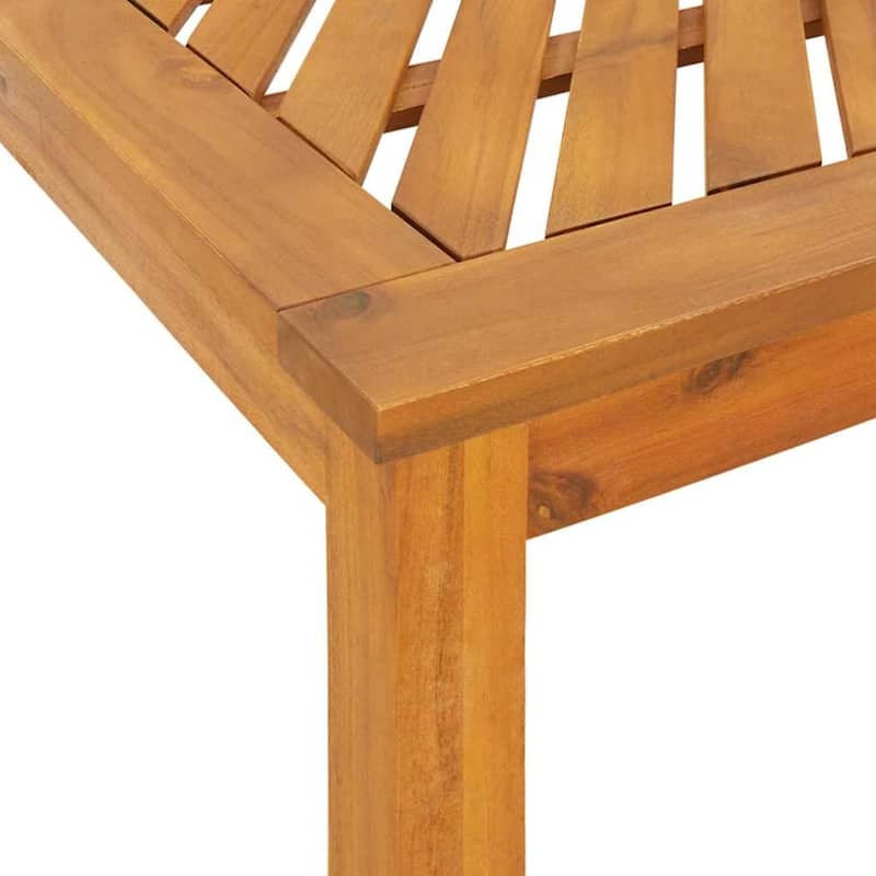 vidaXL Garden Dining Set 3/7 pcs Brown 59.1" x 35.4" x 29.1 - 59.1" x 35.4" x 29.1
