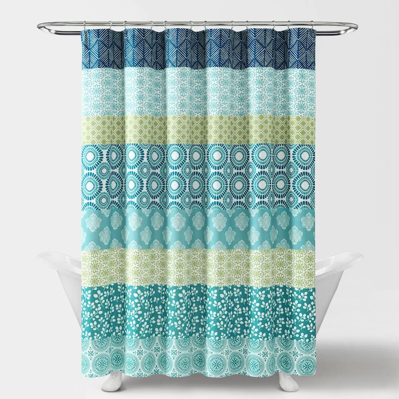 The Curated Nomad Lyon Bohemian Shower Curtain