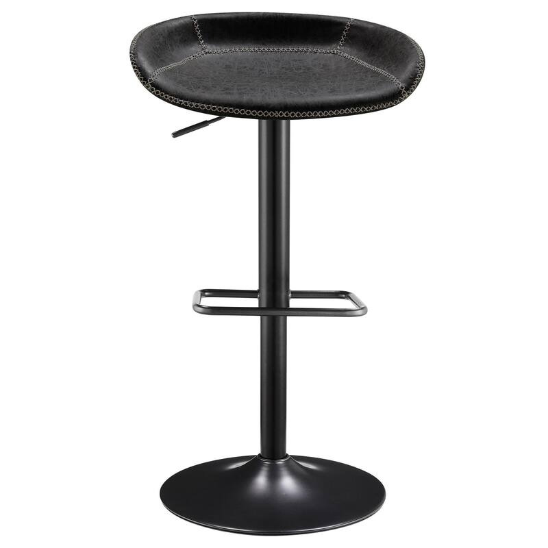 NPD Furniture Rogue Faux Leather Gaslift Bar Stool