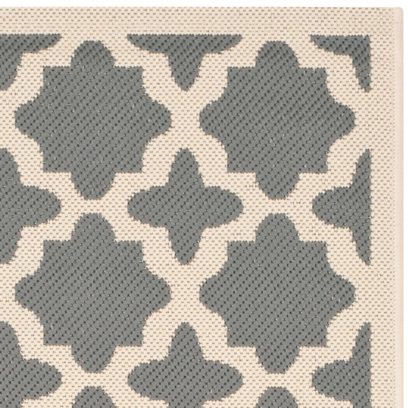 SAFAVIEH Courtyard Dorthey Indoor/ Outdoor Waterproof Patio Backyard Rug