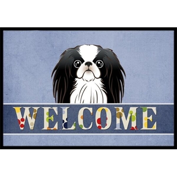 Carolines Treasures BB1416JMAT Japanese Chin Welcome Indoor & Outdoor Mat 24 x 36 in.
