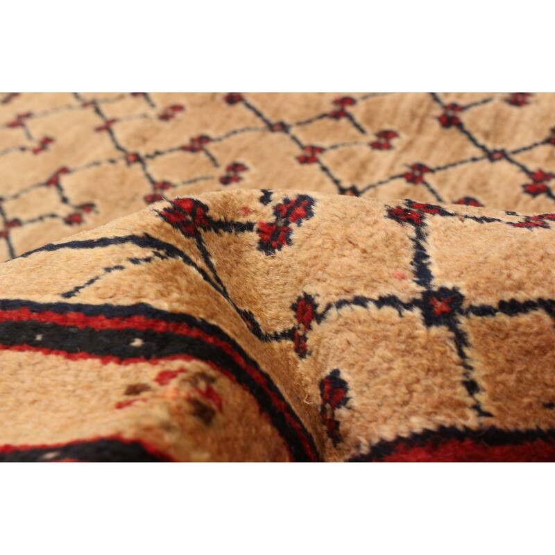 ECARPETGALLERY Hand-knotted Andelz Brown Wool Rug - 5'4 x 9'0