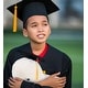 preview thumbnail 4 of 4, DolliBu White Whale Large Graduation Plus with Cap with Tassel Outfit - 13 inches
