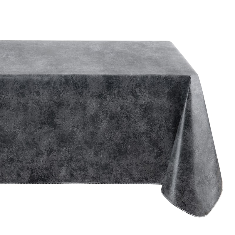 Mesa Marble Printed Vinyl Indoor/Outdoor Tablecloth