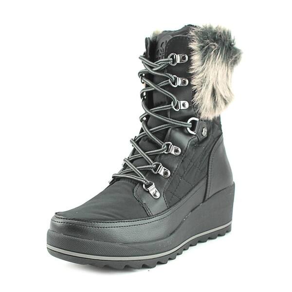Shop Guess Leland Round Toe Leather Winter Boot Overstock 18125143