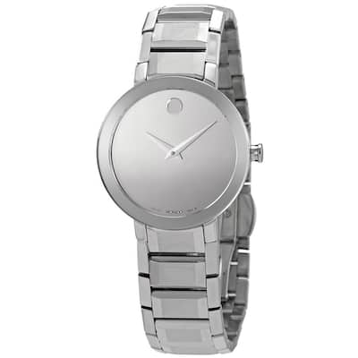 Movado Women's Sapphire Silver Dial Watch - 607547 - 6 (36)