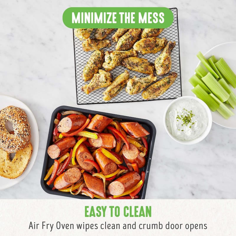 GreenLife Healthy Ceramic Nonstick All in One Air Fry Toaster Oven