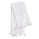 preview thumbnail 3 of 3, Lambs & Ivy Pom Pom Soft White Cozy Baby Blanket