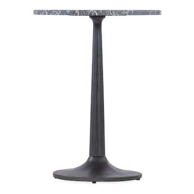 Hooker Furniture M17-50310-15 Estelle 18" Diameter Marble Top Metal