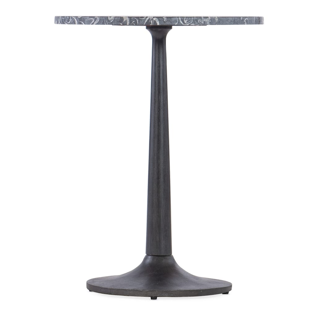Hooker Furniture M17-50310-15 Estelle 18" Diameter Marble Top Metal