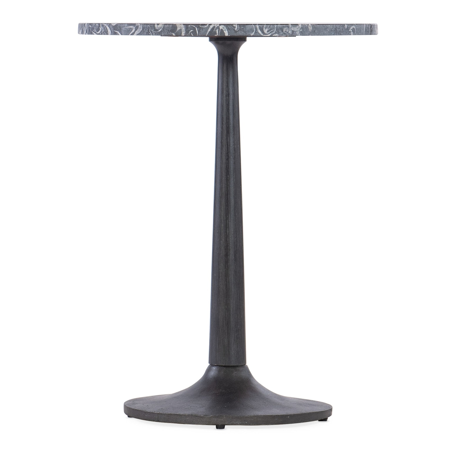 Hooker Furniture M17-50310-15 Estelle 18" Diameter Marble Top Metal