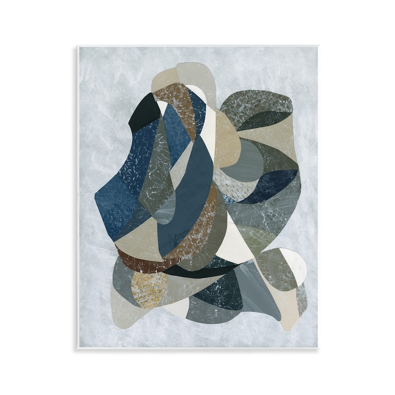 Stupell Intertwined Geometric Shapes Wall Plaque Art Design By Coco Good - 11 x 14