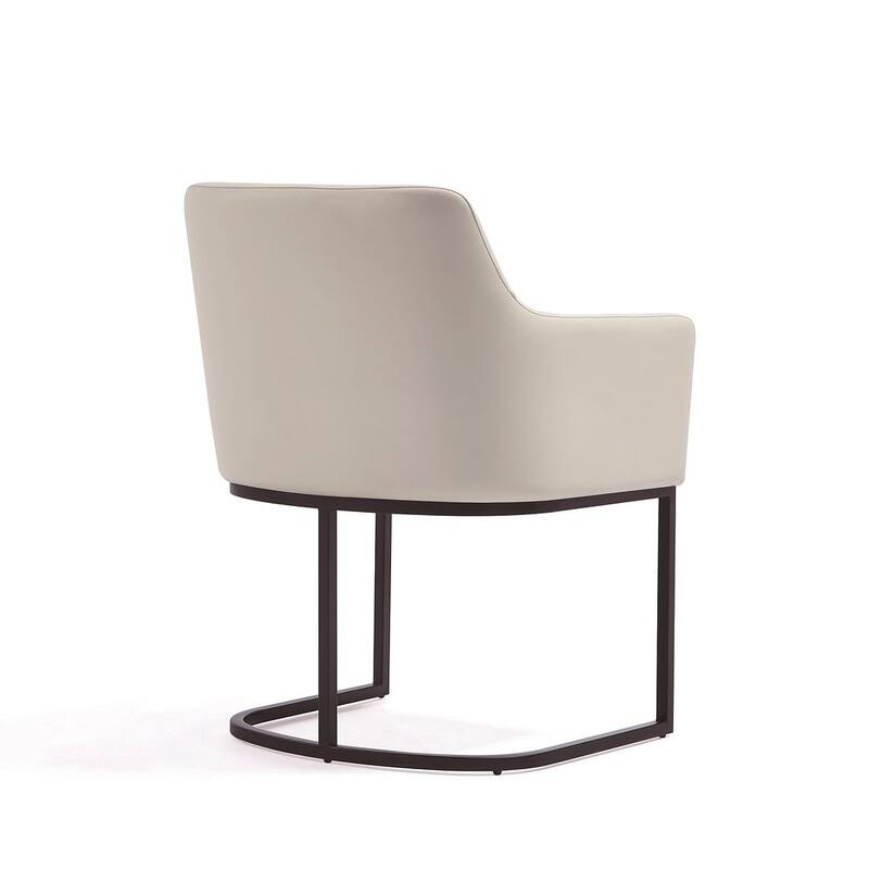 Manhattan Comfort Modern Maya Tufted Velvet Dining Chair