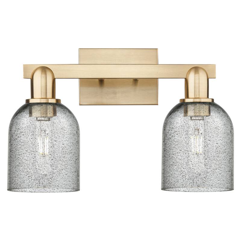 Innovations Lighting Endless Possibilities Arcadia - Caledonia - 2 Light 16" Bath Vanity Light - Charcoal/Champagne Bronze