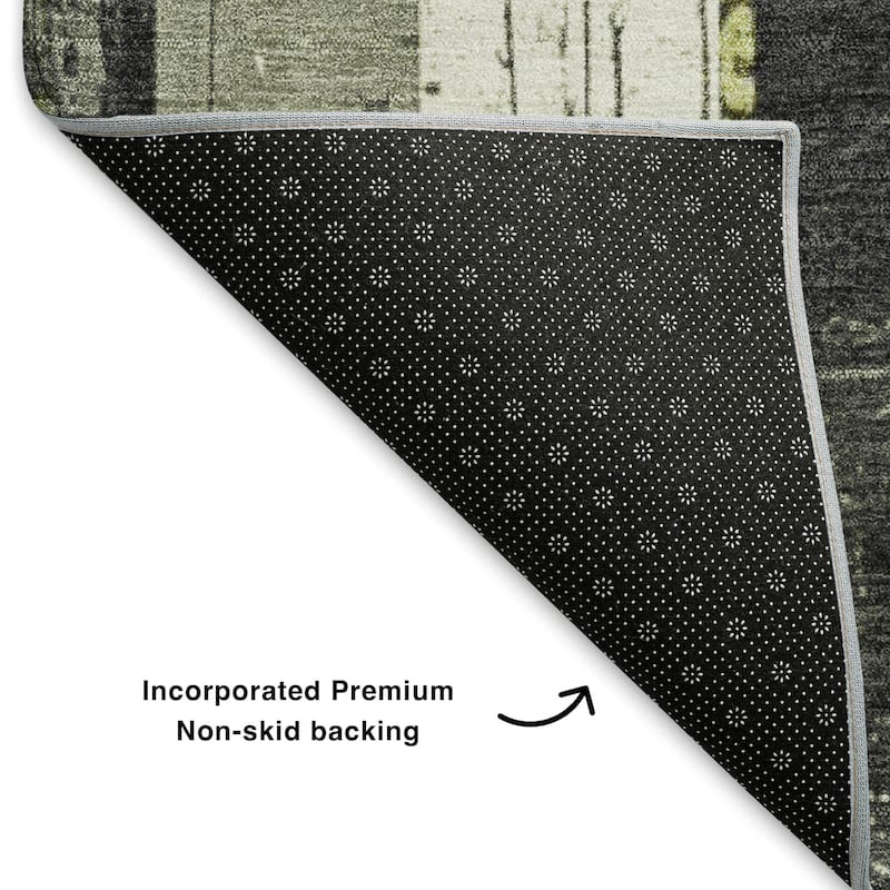 Premium Washable Super Soft Casual Contemporary Mayfield Rug