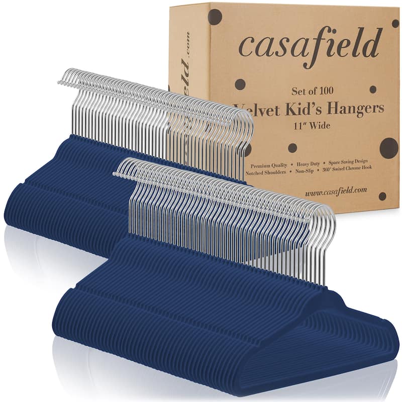 100 Velvet 11in Baby Hangers