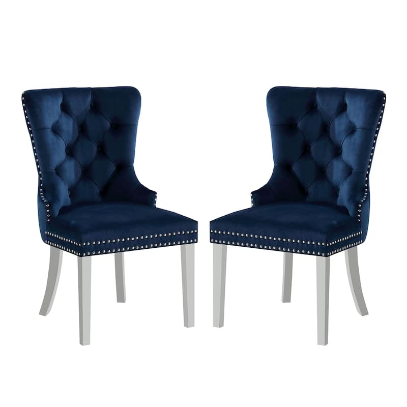 Pizo Glam Glass Top 5-Piece Dining Table Set by Furniture of America
