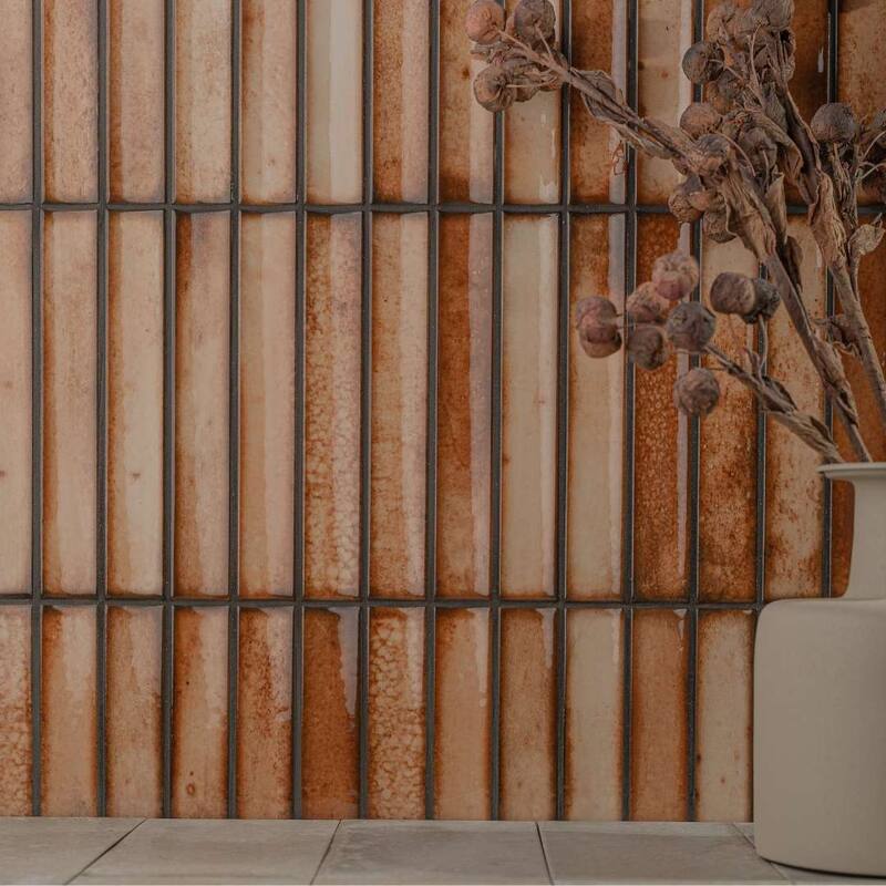 The Tile Life Sakura Fluted 4.5x9 Porcelain Wall Tile