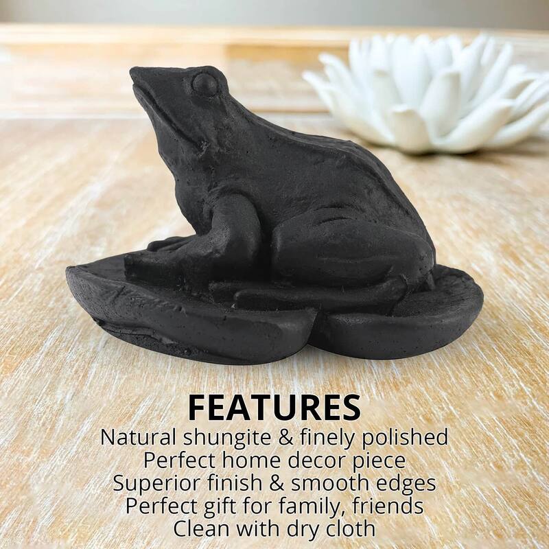 Karelian Shungite Figurine Elegant Home Indoor Decorative Mothers Day
