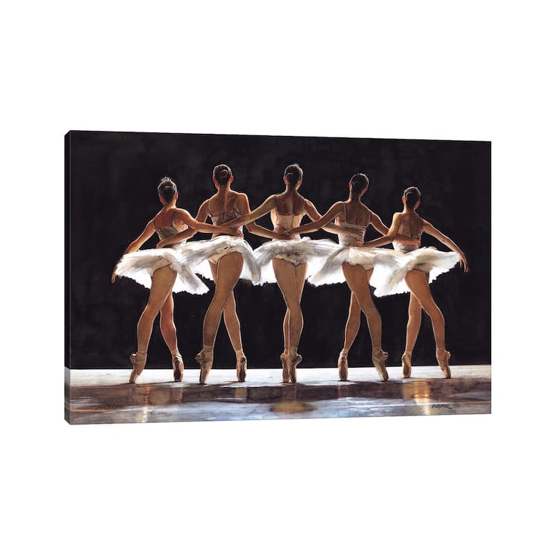 iCanvas "Ballet Dancer CXXVI Swan Lake" by REME Jr Canvas Print