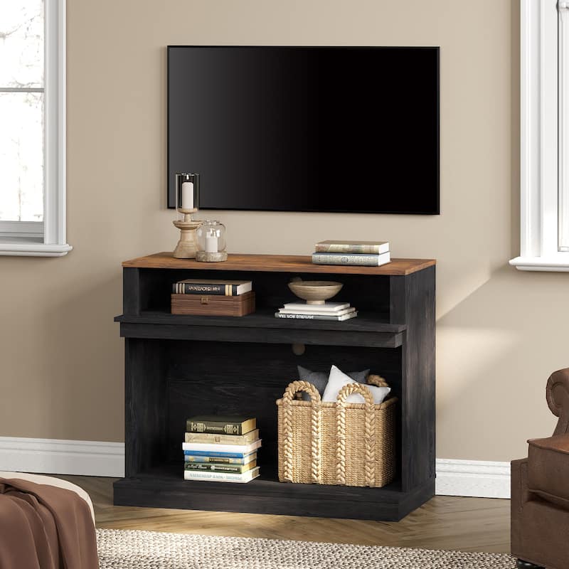 Small TV Stand for 45 Inch TV - Black