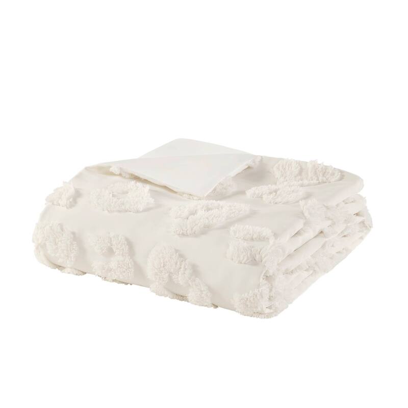 Intelligent Design Larissa Animal Chenille Duvet Cover Set