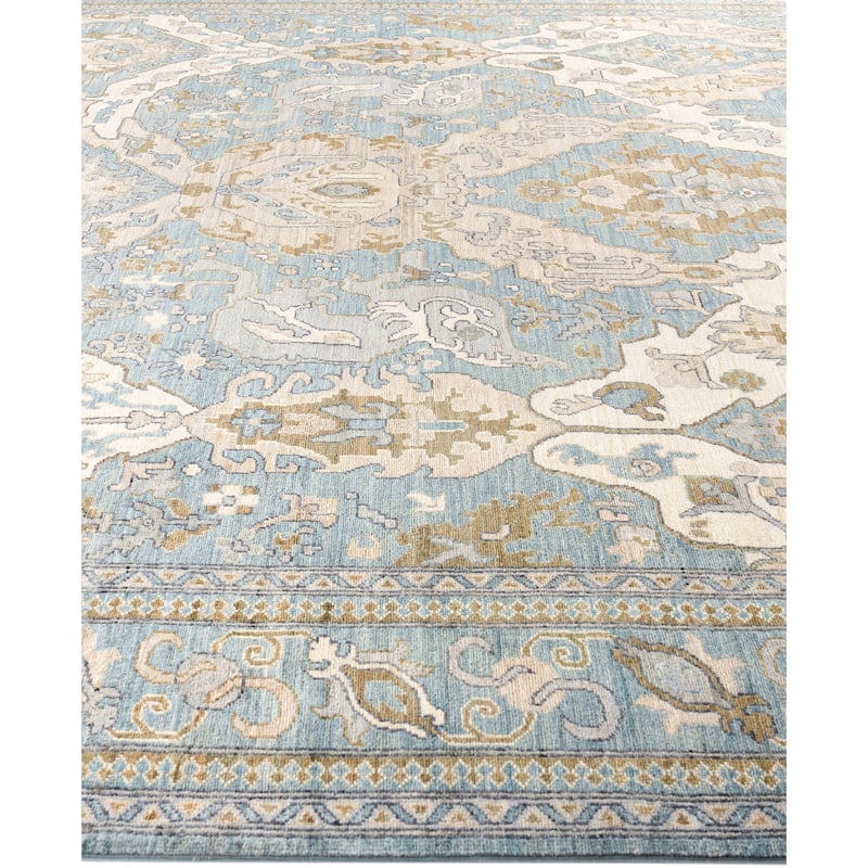 Serapi One-of-a-Kind Hand-Knotted Area Rug - Gray - 9' 2" x 12' 0"