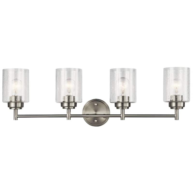 Kichler Lighting Winslow 4-light Brushed Nickel Bath Vanity Light