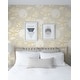 preview thumbnail 22 of 34, NextWall Lotus Floral Peel and Stick Wallpaper