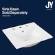 preview thumbnail 27 of 45, Javer Bohemian Rattan Freestanding 2-Shelf Bath Vanity Cabinet Base Only (Sink Basin not Included)