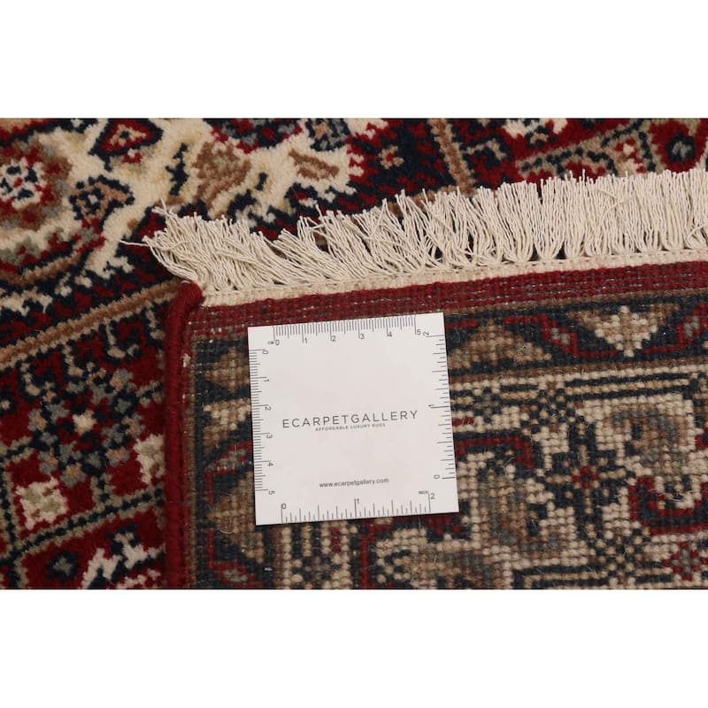 ECARPETGALLERY Hand-knotted Bijar Red Wool Rug - 3'0 x 5'2