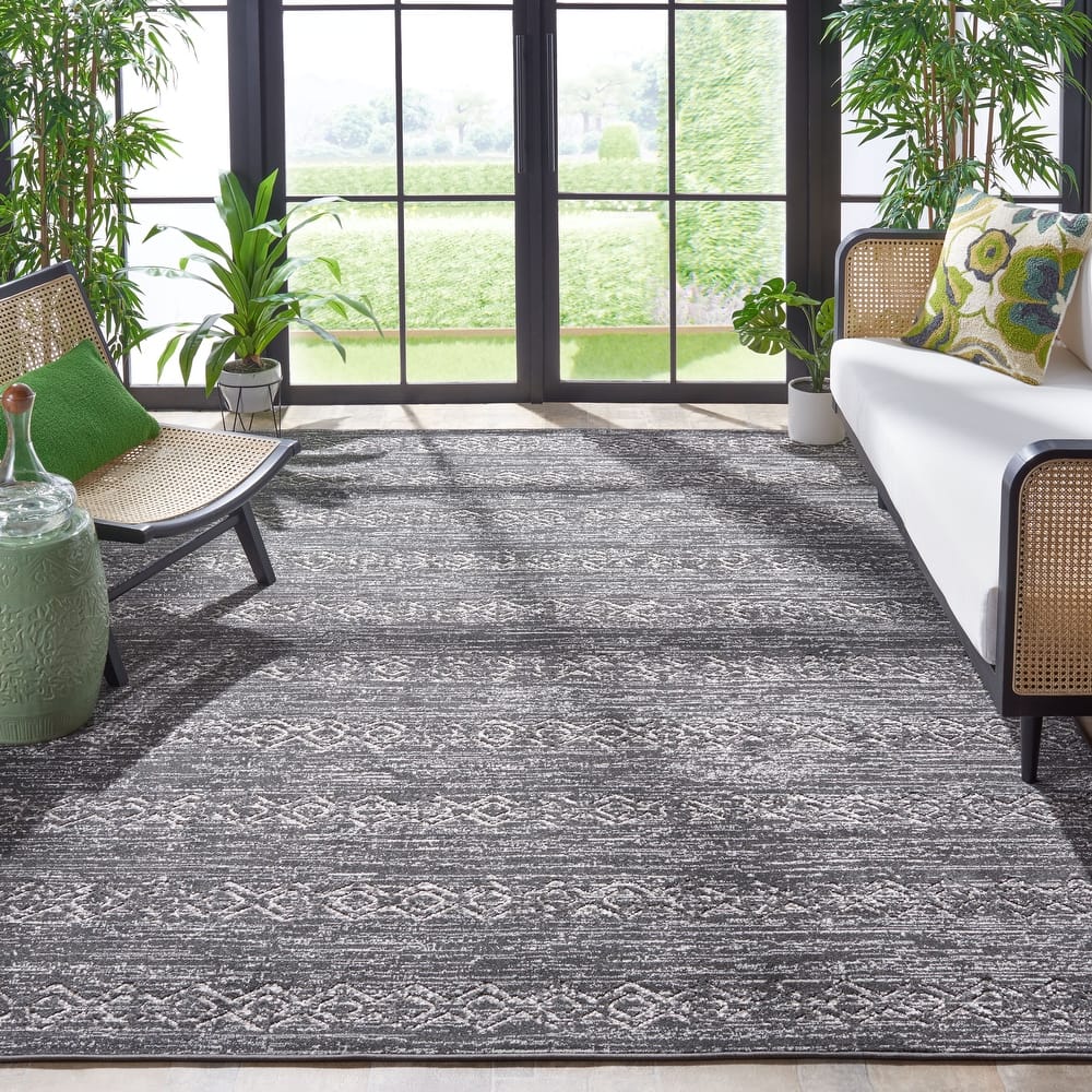 SAFAVIEH Cottage Irmela Transitional Indoor/Outdoor Rug