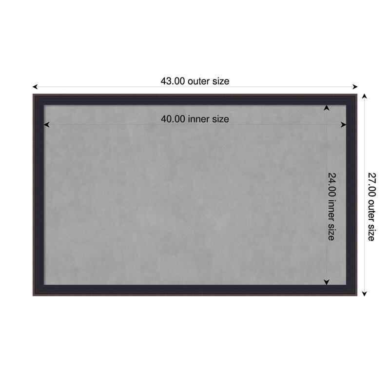 Amanti Art Havana Black Bronze Framed - 43 x 27 in