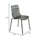 preview thumbnail 23 of 37, LeisureMod Astor Set of 4 Acrylic Plastic Transparent Dining Side Chair With Chrome Base for Home Kitchen Restaurant