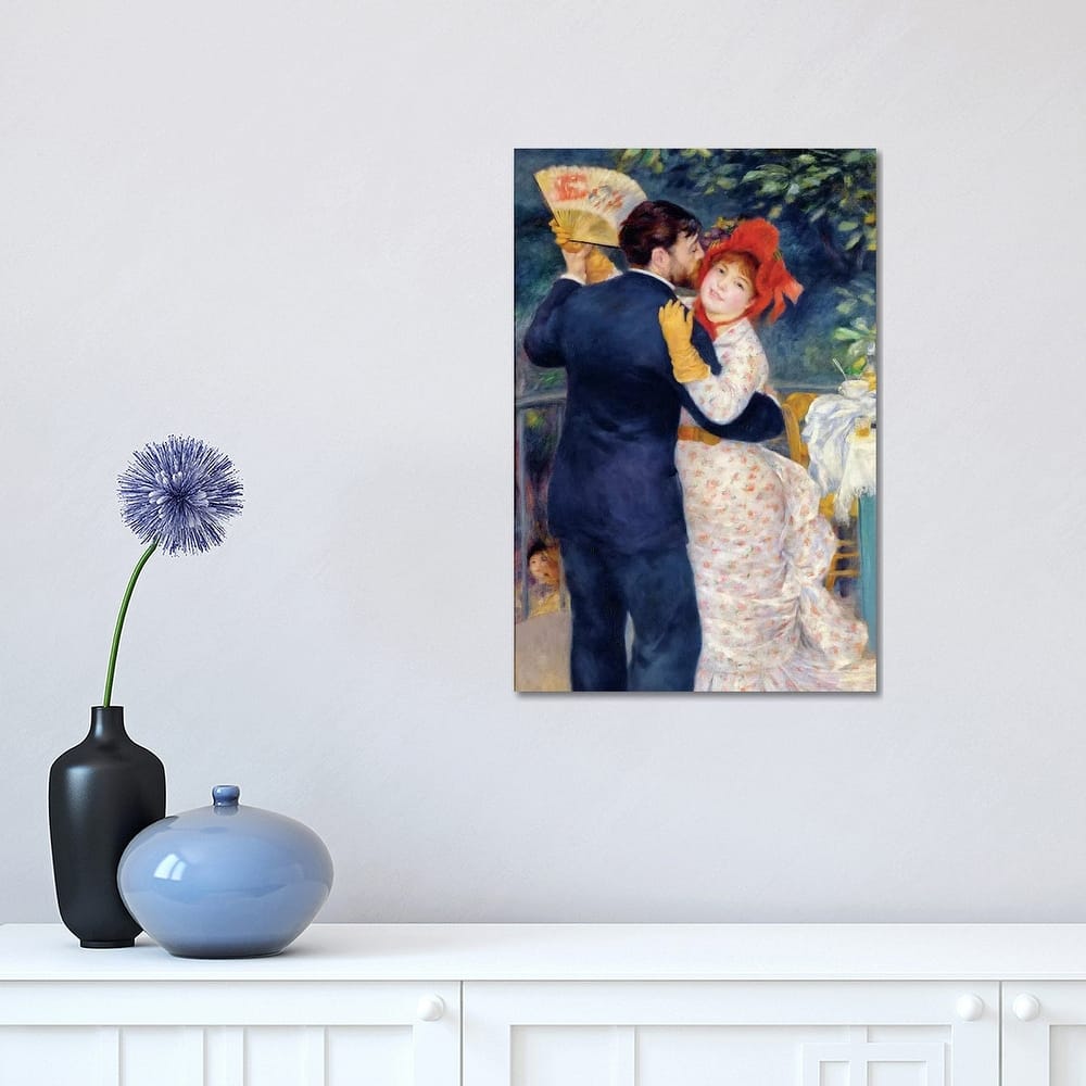 iCanvas "A Dance in the Country, 1883 " by Pierre-Auguste Renoir Canvas Print