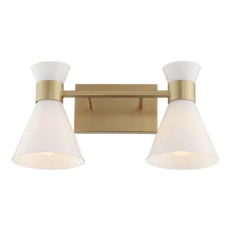 Quorum International 5119-2 Beldar 2 Light 19" Wide Vanity Light