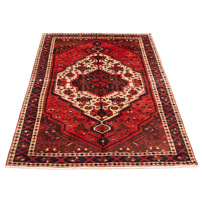 Kayseri Vintage Red Rug 5'5" x 8'1" - 5'5 x 8'1