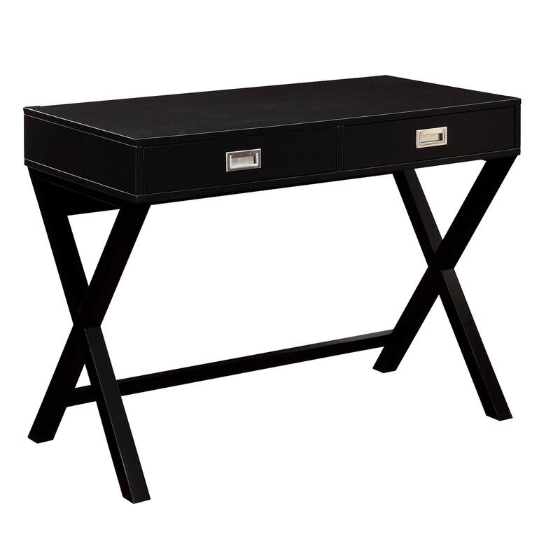 Computer Desk with Drawers, Writing Desk, Modern Office Desk, White Finish, Home Office Furniture