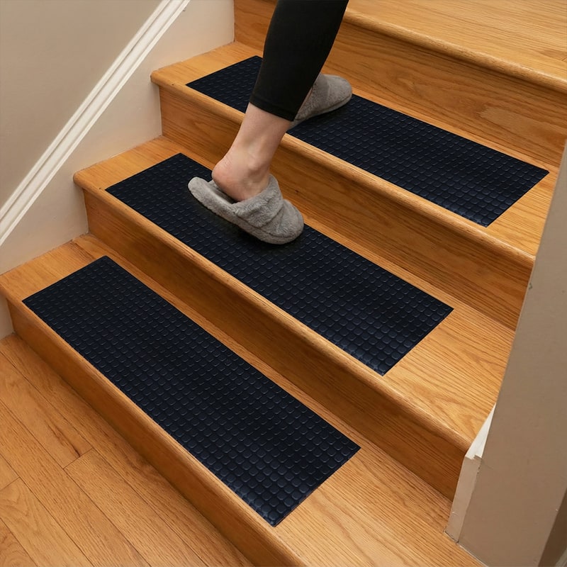 Block-Grip Vinyl Step Mats