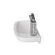 preview thumbnail 5 of 12, Fine Fixtures White 20-inch Wall-mounted Sink