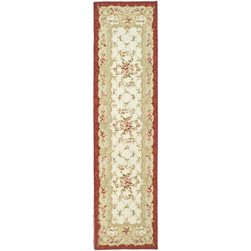 SAFAVIEH Handmade Chelsea Nour French Country Wool Rug