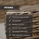preview thumbnail 11 of 12, Amazonia FSC Teak Ravello 13pc Outdoor Patio Dining Set with Cushions - 13 pc