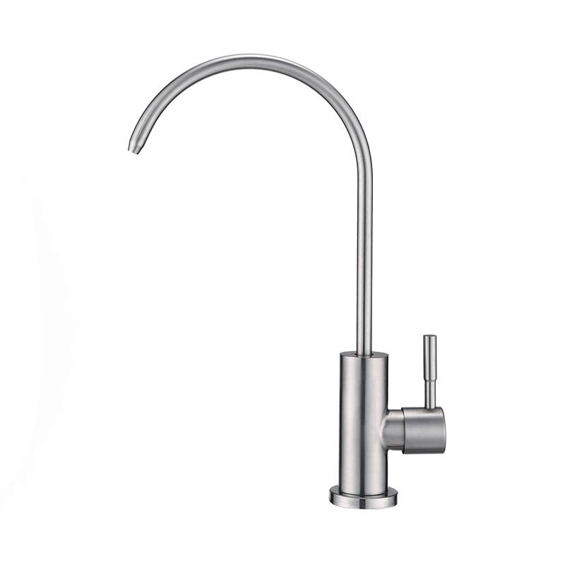 BATHLET Kitchen Water Filter Faucet Lead-Free Drinking Water Faucet - Brushed Nickel