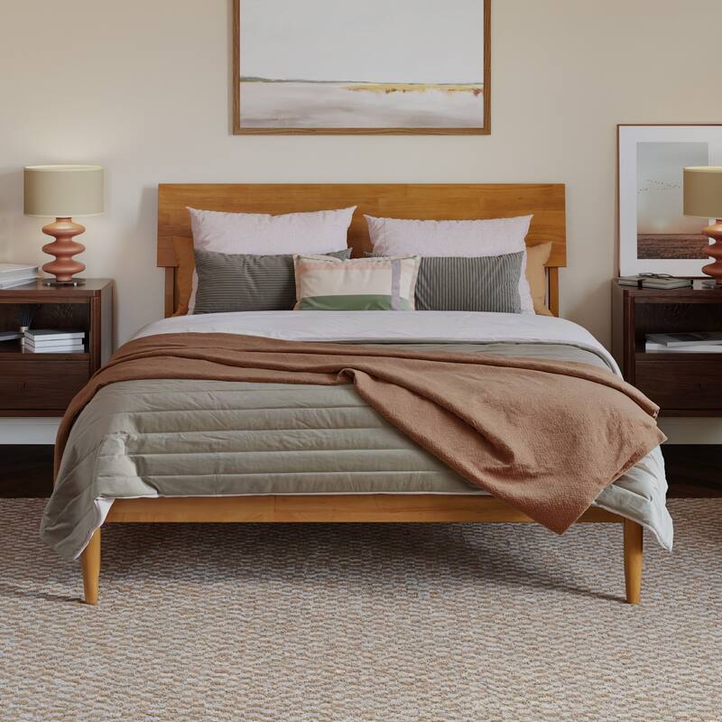 Bradford Platform Bed with Adjustable Headboard