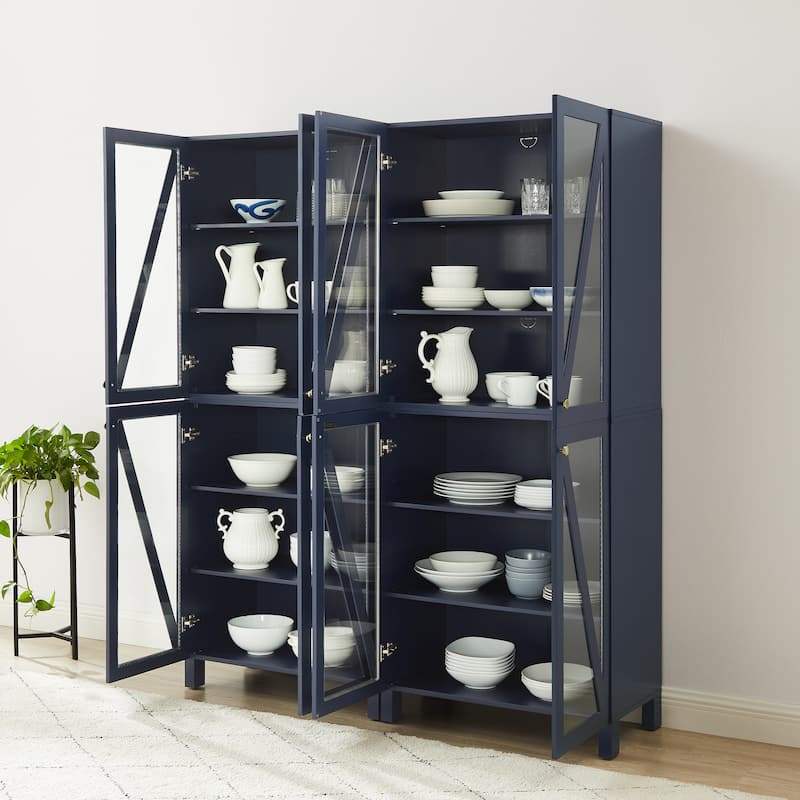 Crosley Cassai 2Pc Storage Pantry Set