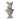 A&B Home 10-inch Gray Dog Bust Table Décor