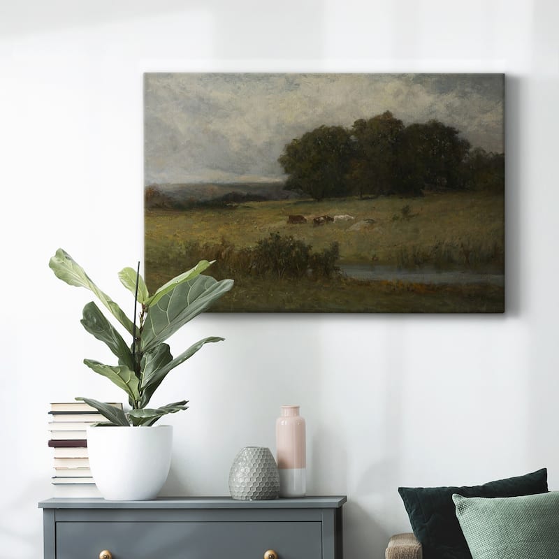 Vintage Landscape -DLXVIII -Gallery Wrapped Canvas